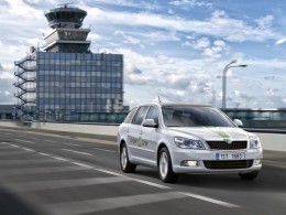 �koda Octavia Green E Line v provozu