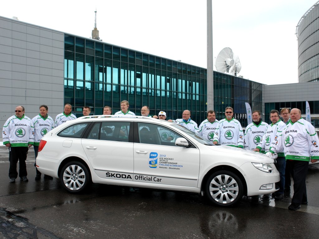 Škoda již 20 let podporuje mistrovství světa IIHF