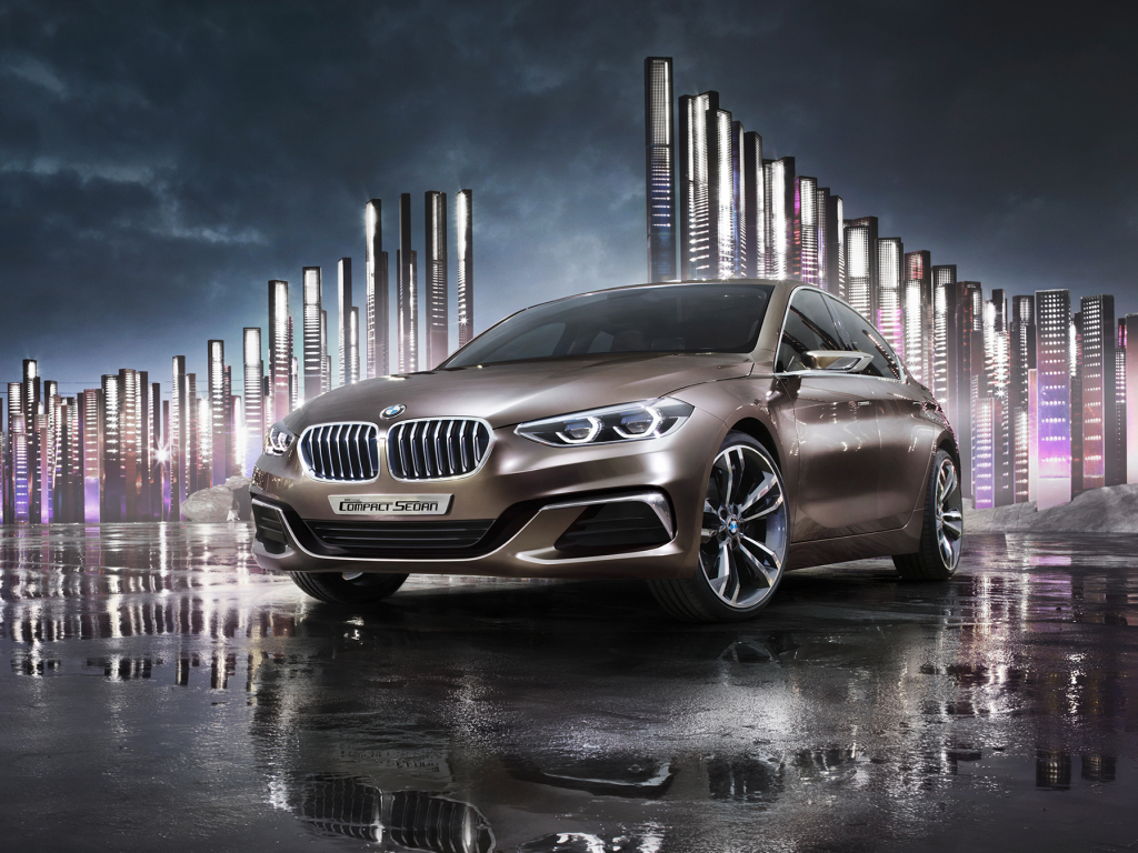 BMW Concept Compact Sedan - předobraz modelu BMW 1 sedan