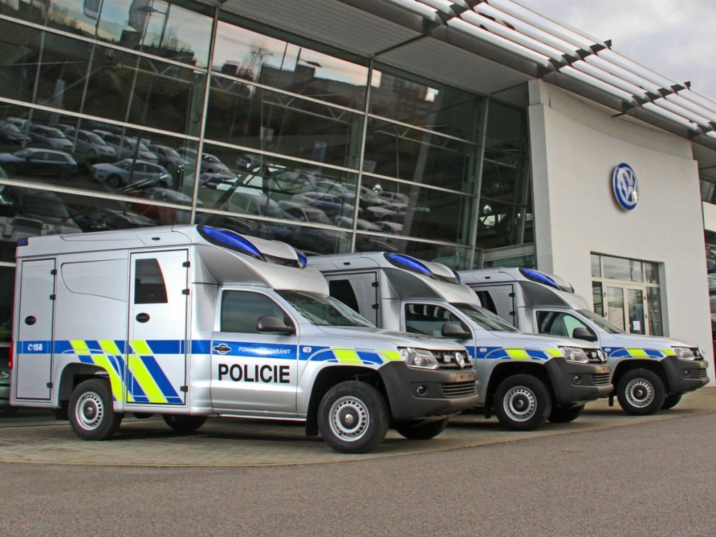 Kriminalistům bude sloužit 41 vozidel Volkswagen Amarok