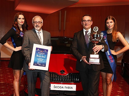 Autem roku 2015 v ČR je Škoda Fabia