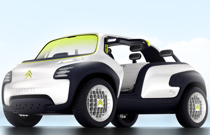 Koncept Citroën Lacoste: zjevný odkaz na bezprostřednost, uvolněnost a eleganci