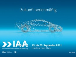 IAA Frankfurt 2011 dnes otevírá své brány