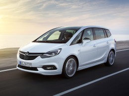 Opel Zafira po faceliftu ve stylu Astry
