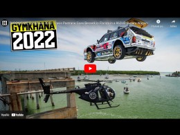 Drifty, skoky, pálení pneumatik, vodní skútr, vrtulník a stíhačka. To je Gymkhana 2022