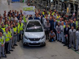 Peugeot 2008 slaví milion vyrobených kusů