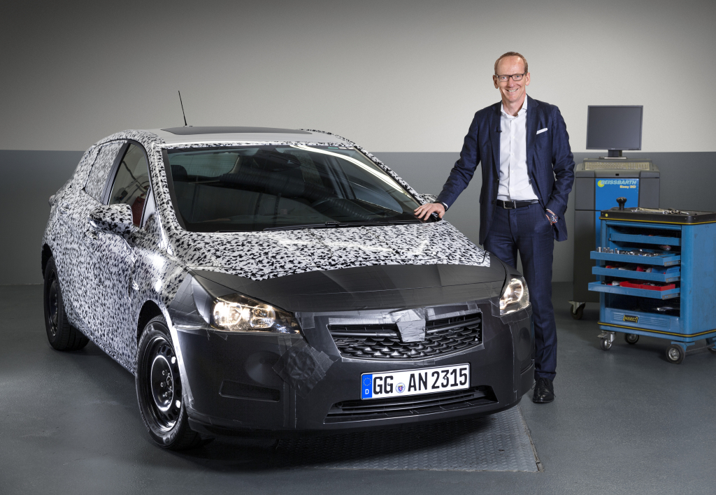 Nový Opel Astra bude lehčí a hospodárnější