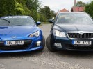 Fotografie k článku Test spotřeby: Subaru BRZ vs. Škoda Octavia Combi