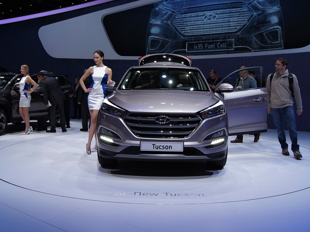 Ženevský autosalon 2015 - Hyundai Tuscon nástupcem ix35