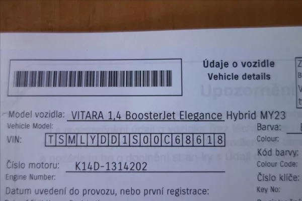 Suzuki Vitara 1,4 BJet,ČR,SERV.KN.,ELEGANCE. - foto 38