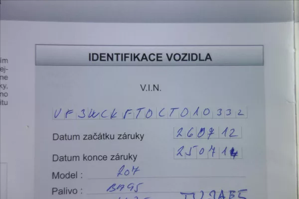 Peugeot 207 1,4 i 54KW, ČR, SERVIS. KN. - foto 27