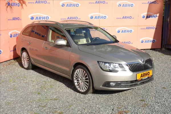 Škoda Superb 2,0 TDi 125KW, ČR, L&K, 4x4.