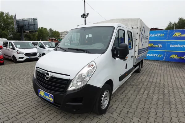 Opel Movano 2,3 CDTI DVOJKABINA 7MÍST VAL