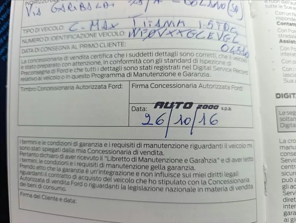 Ford C-MAX 1,5 TDCi Kamera Navi Tempomat - foto 32