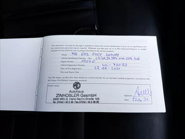 MG EHS 1,5 PHEV LUXURY - foto 28