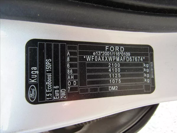 Ford Kuga 1,5 110kW 4x2 - foto 36