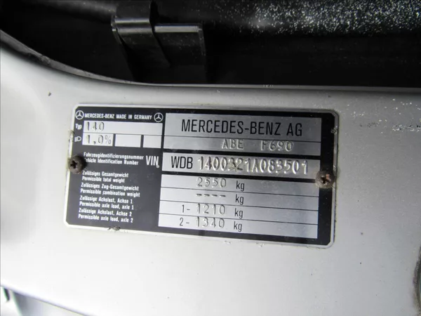 Mercedes-Benz 140 3,2 W140 300 SE 170kW Mamut - foto 26