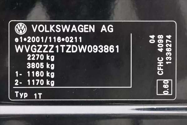 Volkswagen Touran 2,0 TDI 103kW DSG 7 míst Nová - foto 13