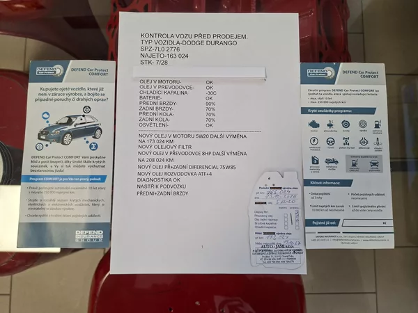 Dodge Durango 5,7L V8 4x4, Top výbava, Tažné - foto 34