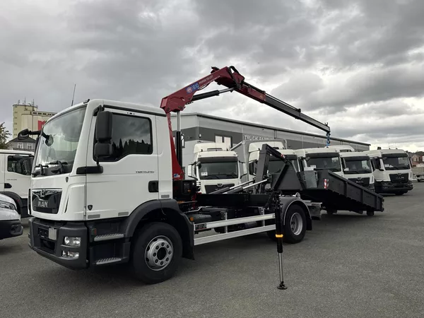 MAN TGM 15.290*15,5T*NOVÝ JEŘÁB+CHARVA