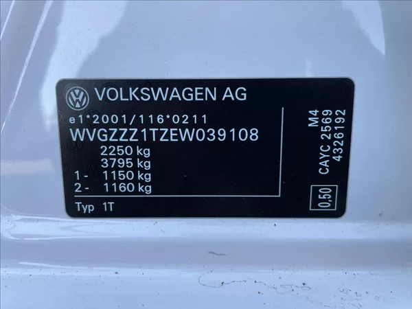 Volkswagen Touran 1.6 TDI DSG 7míst Comfortline - foto 50