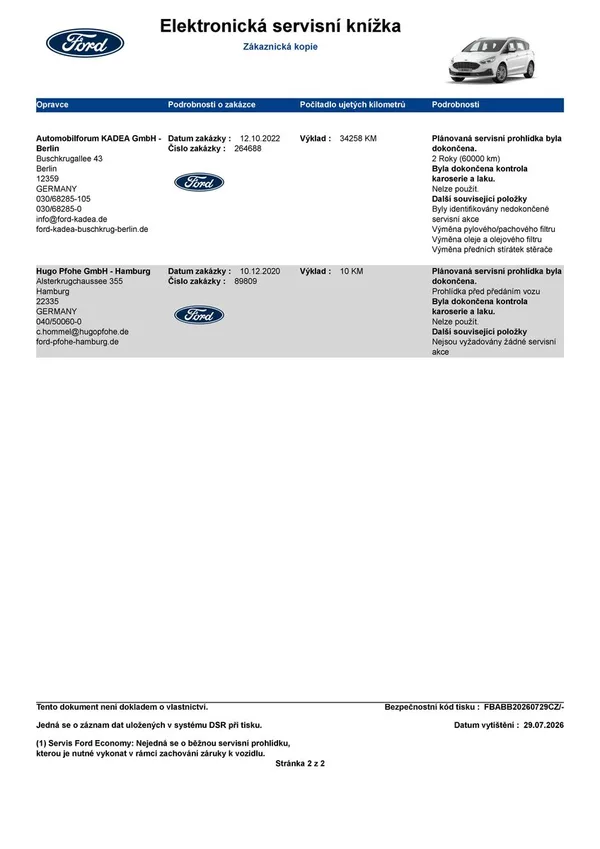 Ford S-MAX 2.0 EB Titanium LED manuál - foto 49