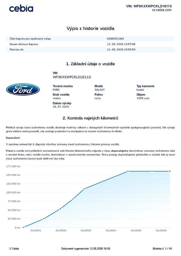 Ford Galaxy 2.0 EB, 140 kW, 7 míst, Cebia - foto 40