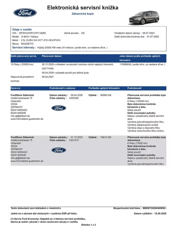 Ford Galaxy 2.5 HEV Titanium 7míst - foto 50