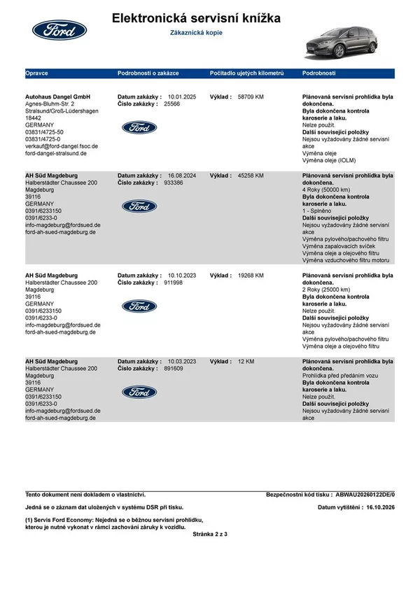 Ford S-MAX 2,5 HEV Titanium 7míst - foto 49