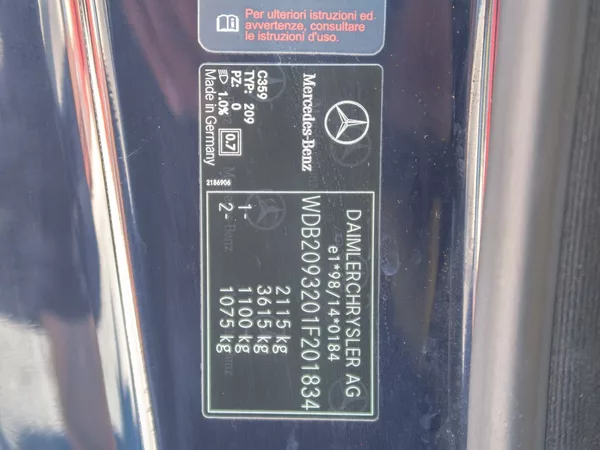 Mercedes-Benz CLK 320CDI 165KW mat – FAKTURY - foto 37