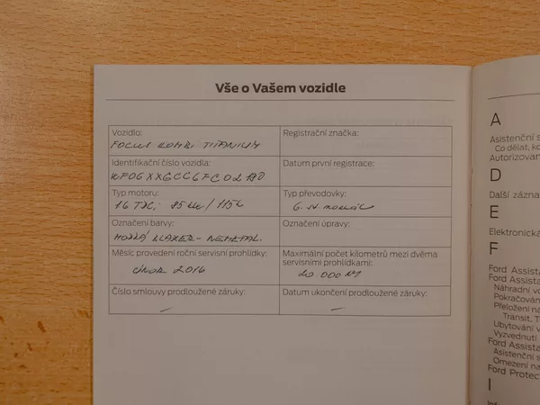 Ford Focus ČR 1.6D 85KW – PO ROZVODECH - foto 41