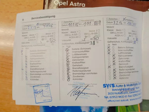 Opel Astra 1.4i 16V 74KW – SERVISKA - foto 41