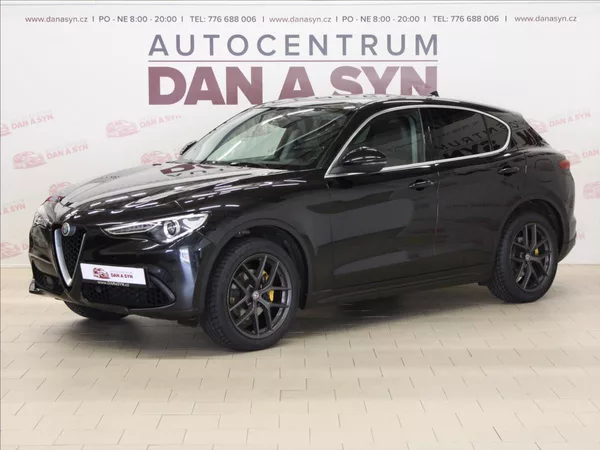 Alfa Romeo Stelvio 2,0 TBi 280k Q4 Kůže Led
