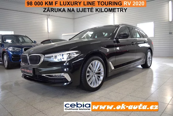 BMW Řada 5 2.0d LUXURY-LINE 98 000 KM TZ