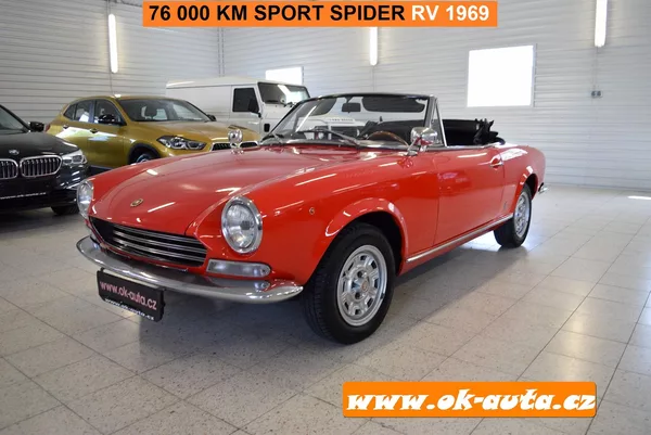 Fiat 124 Spider 1.6 SPORT SPIDER rv 1969