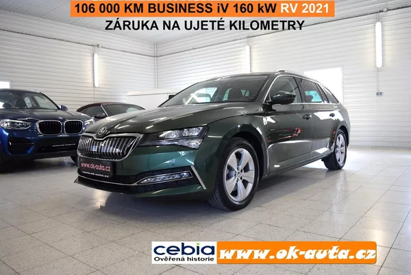 Škoda Superb 1.4 TSI iV DSG 160 kW PRAV.SER