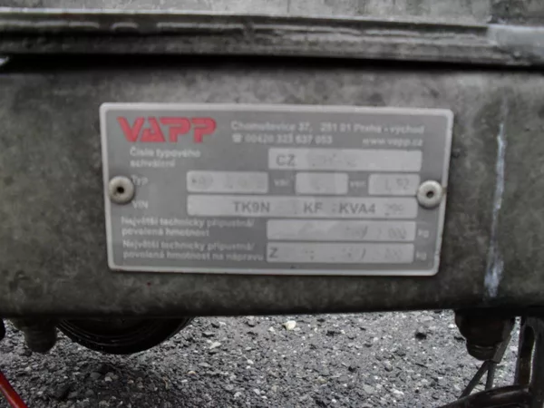 Vapp PAV 2,5T auto přepravník - foto 10