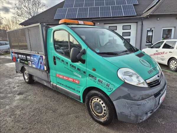 Opel Vivaro 2,0 TDCi Valník !! 68Tis,Km !! - foto 8