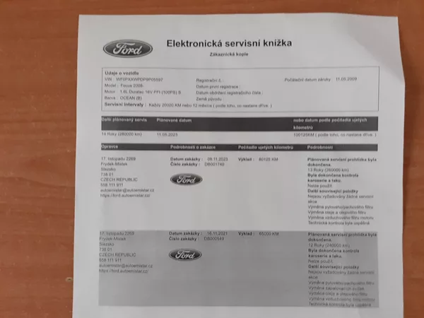 Ford Focus 1.6 16V TREND - foto 31