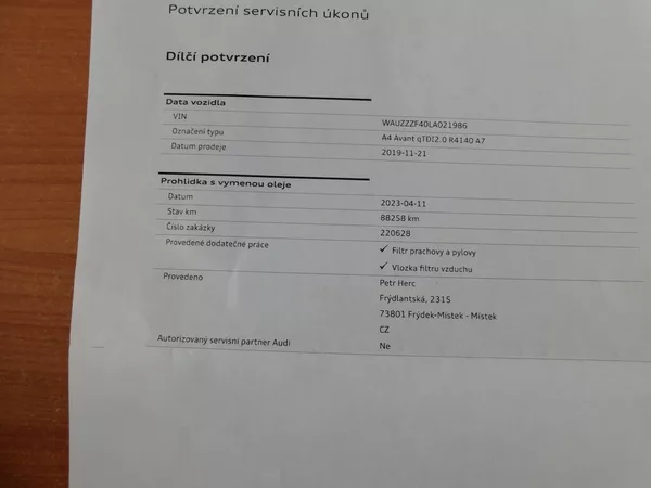 Audi A4 Avant 40TDi/Q/SLine Matrix TOP - foto 43