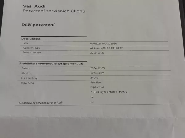 Audi A4 Avant 40TDi/Q/SLine Matrix TOP - foto 44