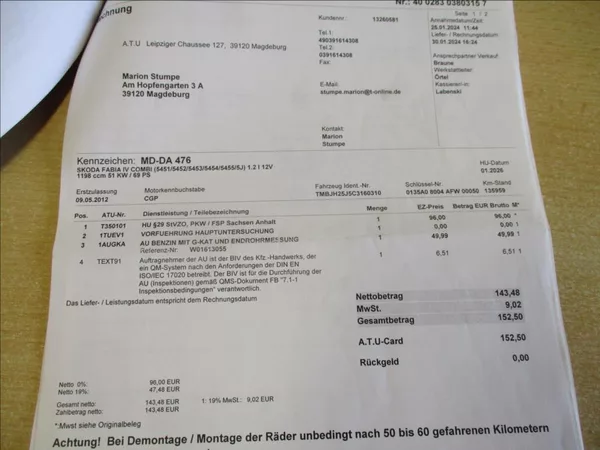 Škoda Fabia 1,2 i, klima, serv. kniha, - foto 39