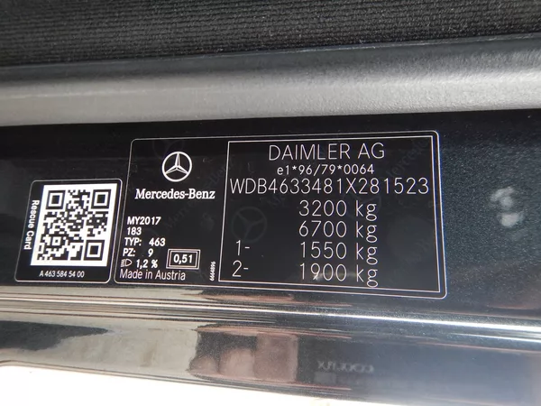 Mercedes-Benz Třídy G G 350 D AMG NEZ. TOP. KAMERA - foto 16