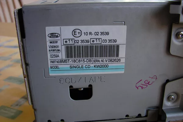 Rádio Ford 6000 CD - foto 4