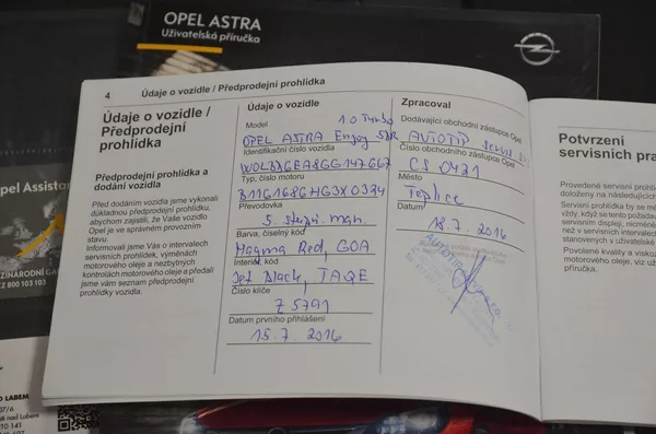 Opel Astra 1.0T 77kW Enjoy / ČR /61.900km - foto 31