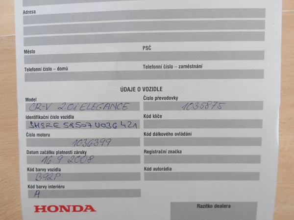 Honda CR-V 2,0i LPG+BENZIN AUTOMAT ! - foto 28