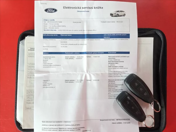 Ford Focus 1,5 EcoBlue 88kW 8A/T Titanium - foto 7