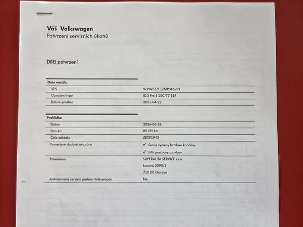 Volkswagen ID.3 0,0 Pro S 150/82 TČ IQ.LED SoH - foto 9