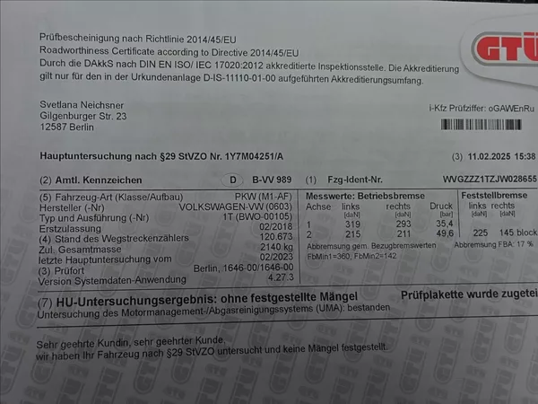 Volkswagen Touran 1,4 TSi 110KW DSG 7 MÍSTNÝ - foto 41