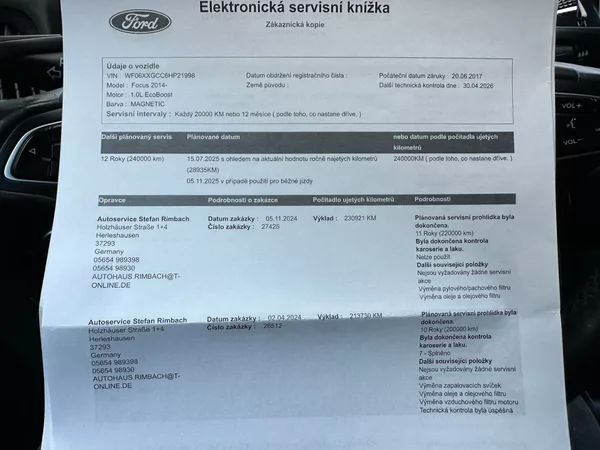 Ford Focus 1.0EcoBoost 92kw - foto 24